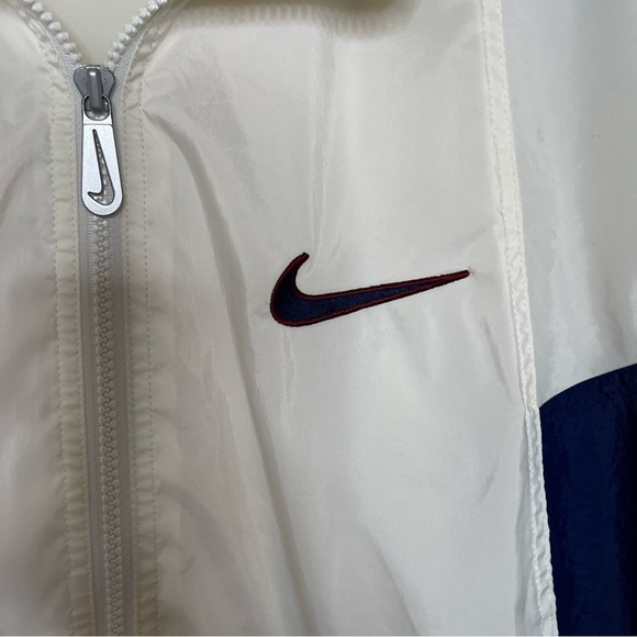 Nike Men’s Big Swoosh Track Jacket 90’s Vintage grandpa running retro - Picture 4 of 10